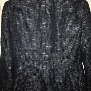 NY & Company Stretch Blazer - Size 6 Navy & silver